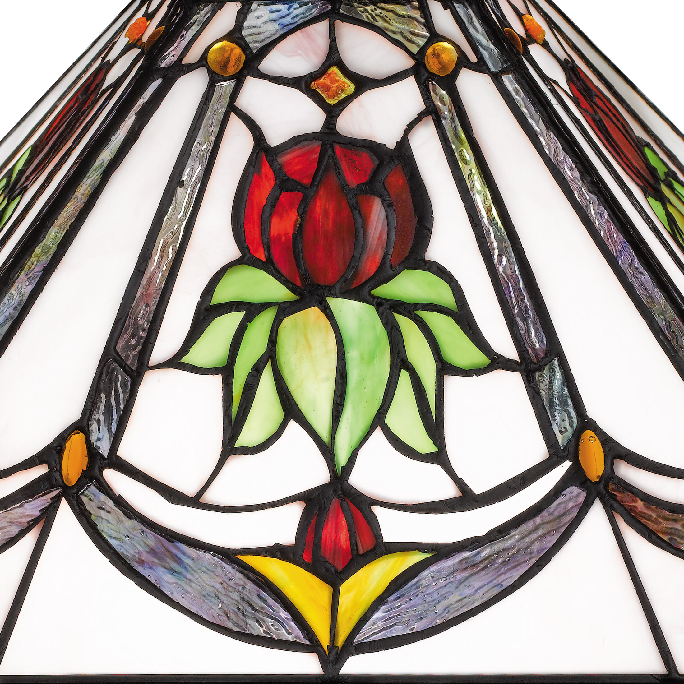 Collingwood 23 inch 75.00 watt Matte Black Table Lamp Portable Light, Tiffany