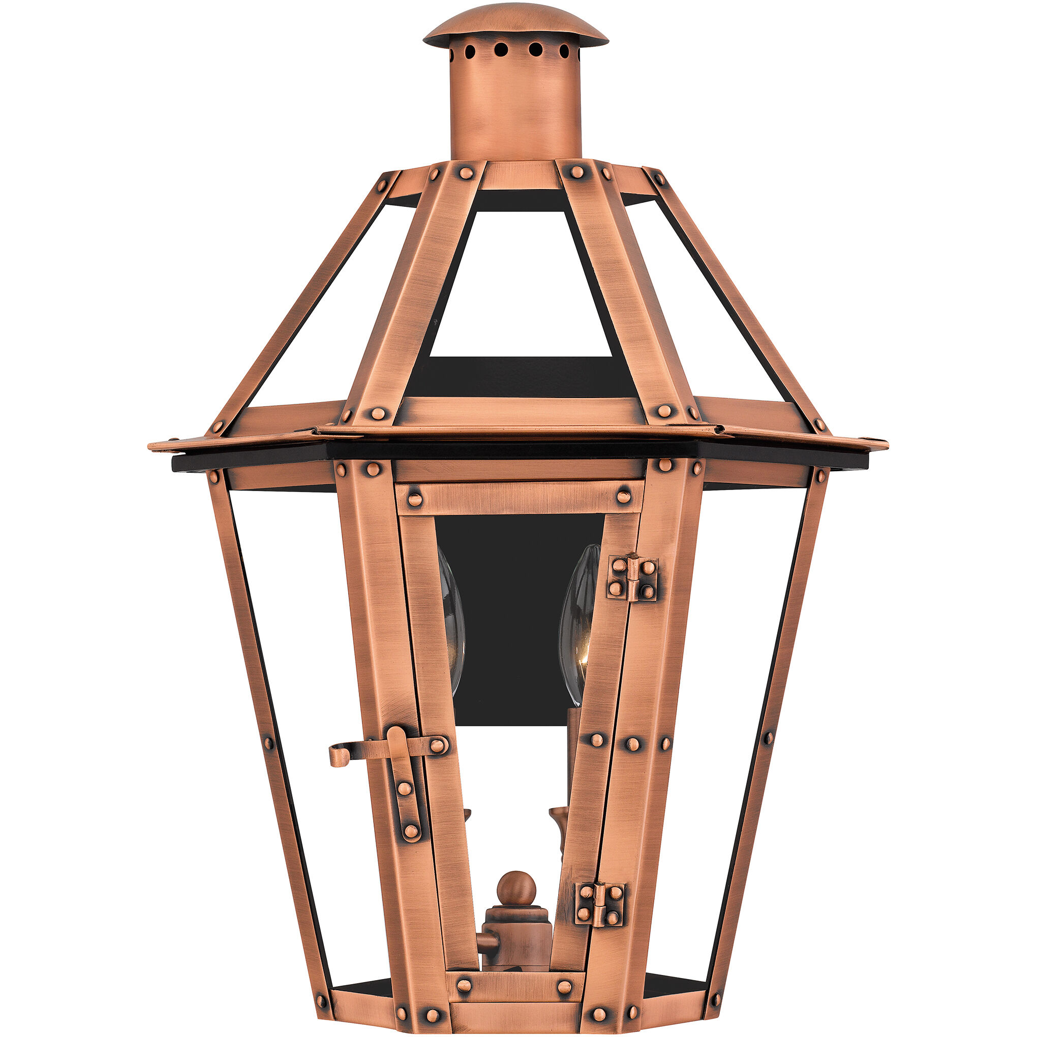 Quoizel BURD8413AC Burdett 2 Light 18 inch Aged Copper