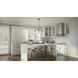 Otten 3 Light 36 inch Matte Black Island Light Ceiling Light