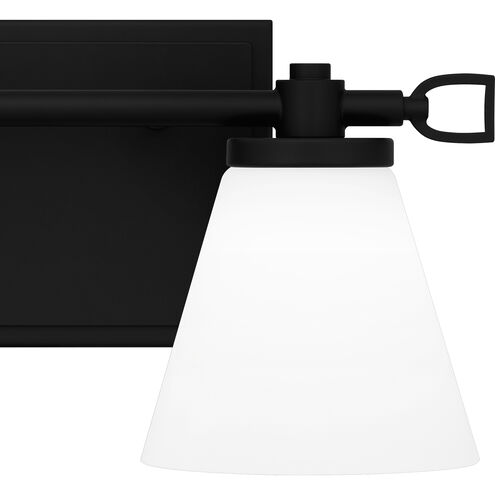 Daniels LED 13.25 inch Matte Black Bath Light Wall Light