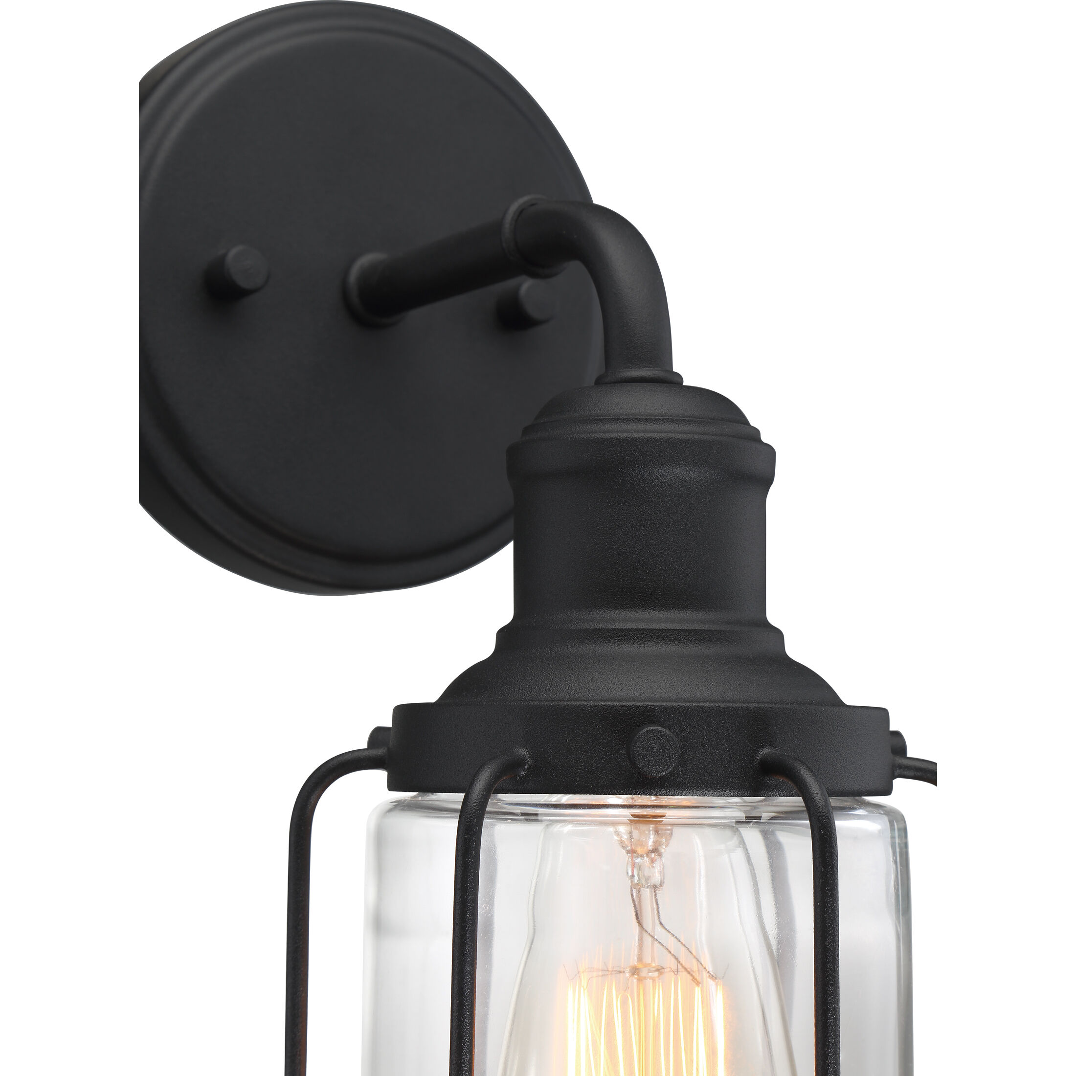 Ludlow 1 Light 5 inch Earth Black Wall Sconce Wall Light