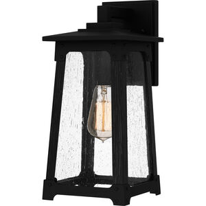 Drescher 1 Light 6.5 inch Matte Black Outdoor Lantern, Medium
