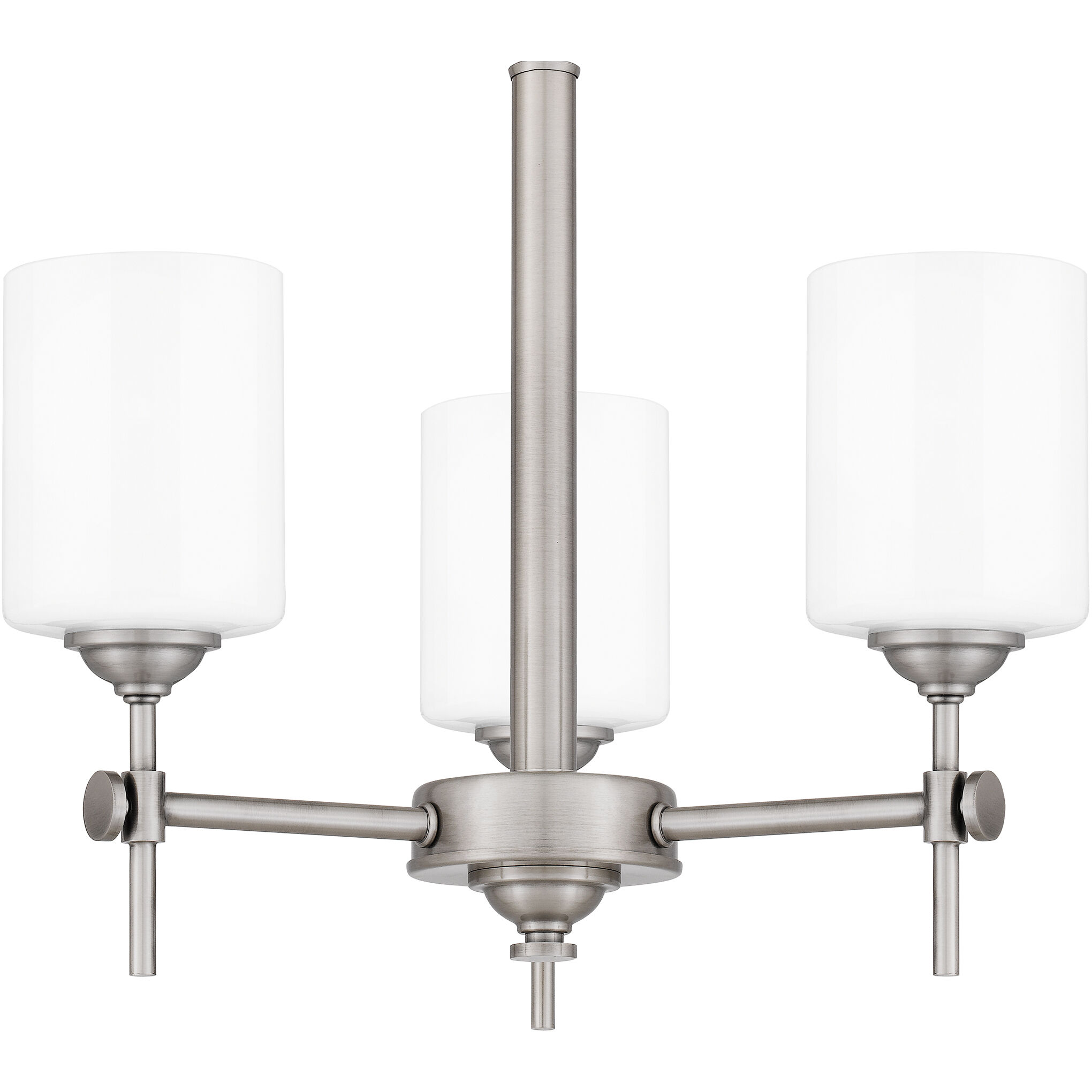 Aria 3 Light 17 inch Antique Polished Nickel Pendant Ceiling Light