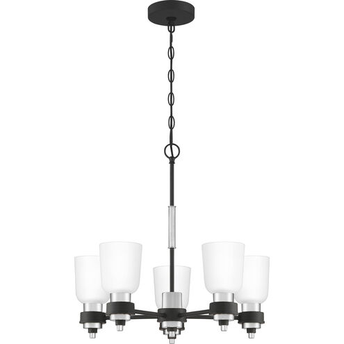 Quoizel Conrad 5 Light 23 inch Brushed Nickel Chandelier Ceiling Light CRD5023BN - Open Box