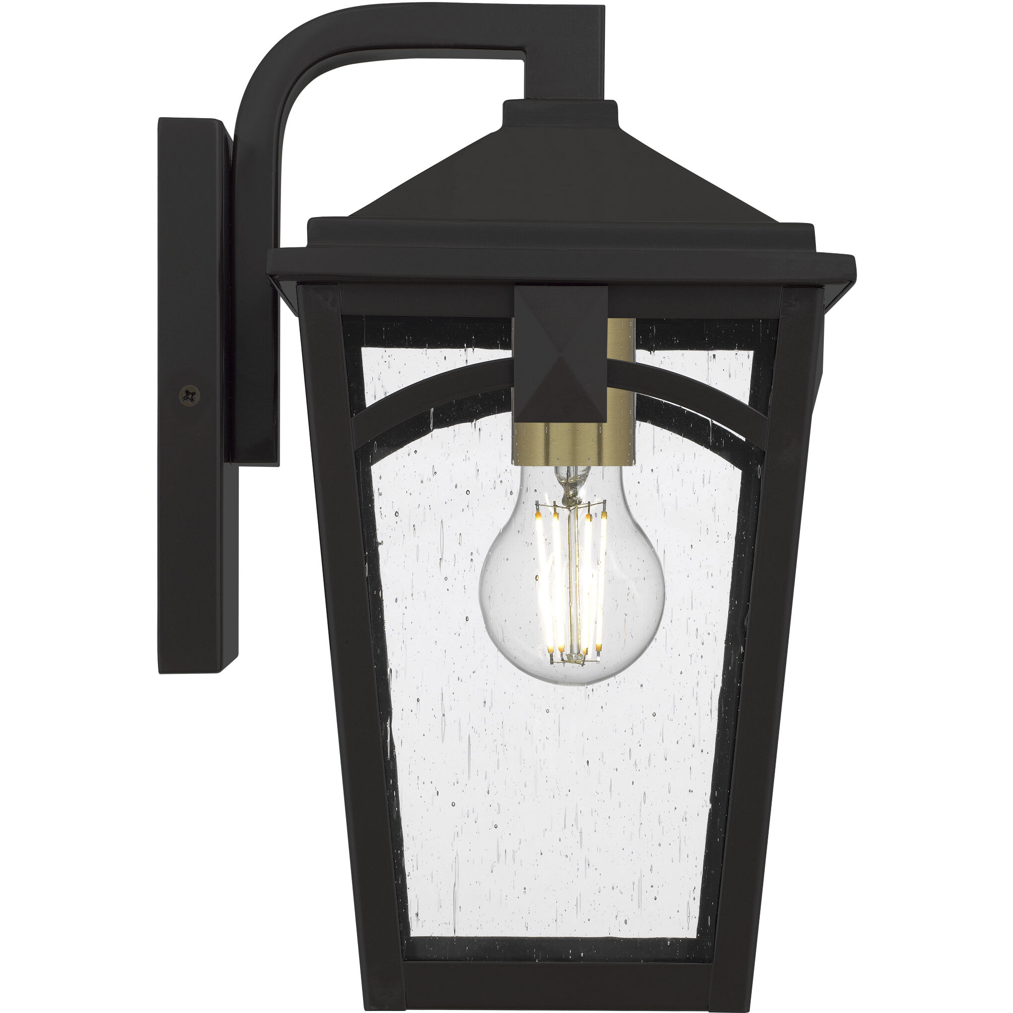 Jaxon 1 Light 12.5 inch Western Bronze Outdoor Wall Lantern