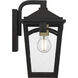 Jaxon 1 Light 12.5 inch Western Bronze Outdoor Wall Lantern