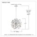 Ribbons 5 Light 17 inch Millenia Pendant Ceiling Light