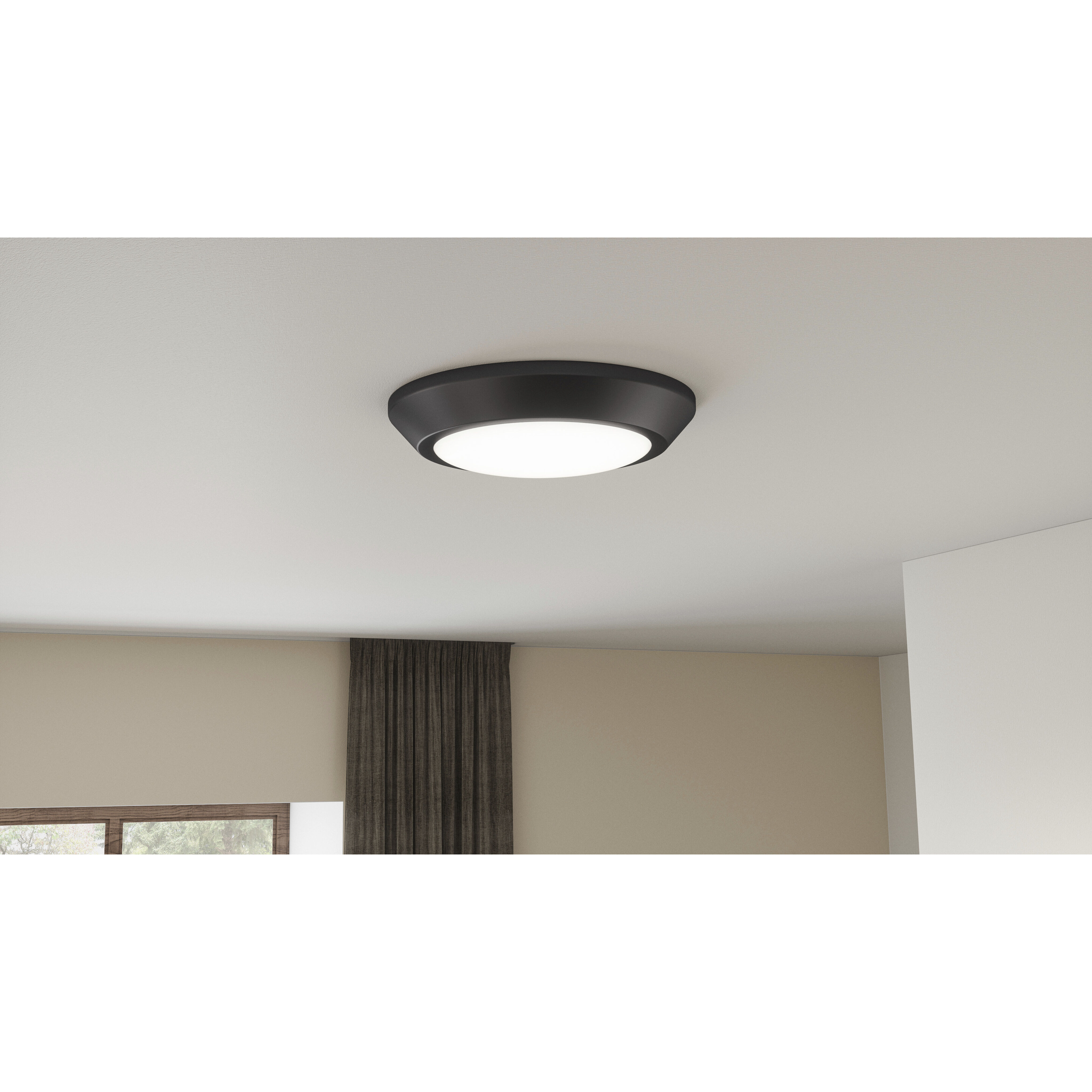 Verge LED 5.5 inch Oil Rubbed Bronze Flush Mount Ceiling Light