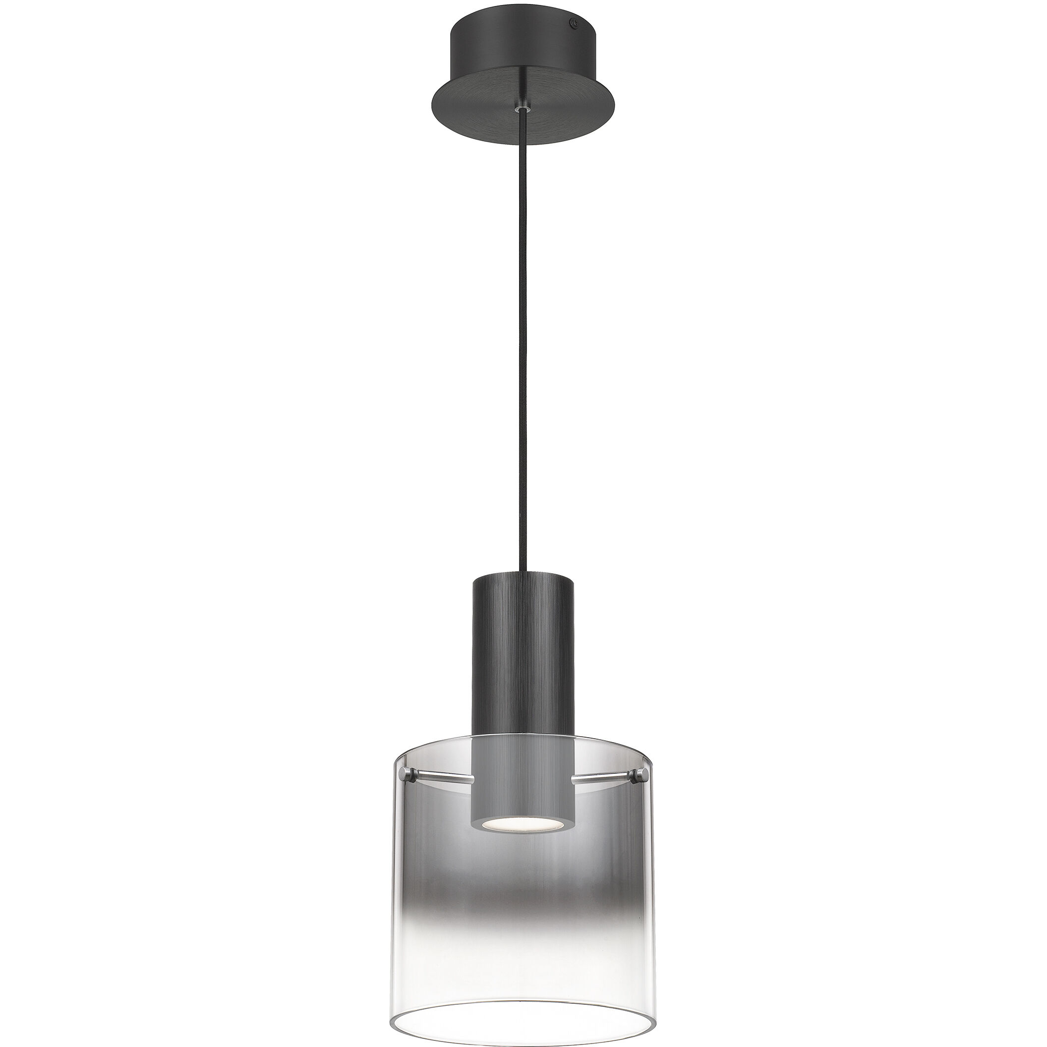 Kilmer LED 8 inch Earth Black Mini Pendant Ceiling Light
