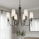 Eloura 5 Light 32 inch Iron Gate Chandelier Ceiling Light