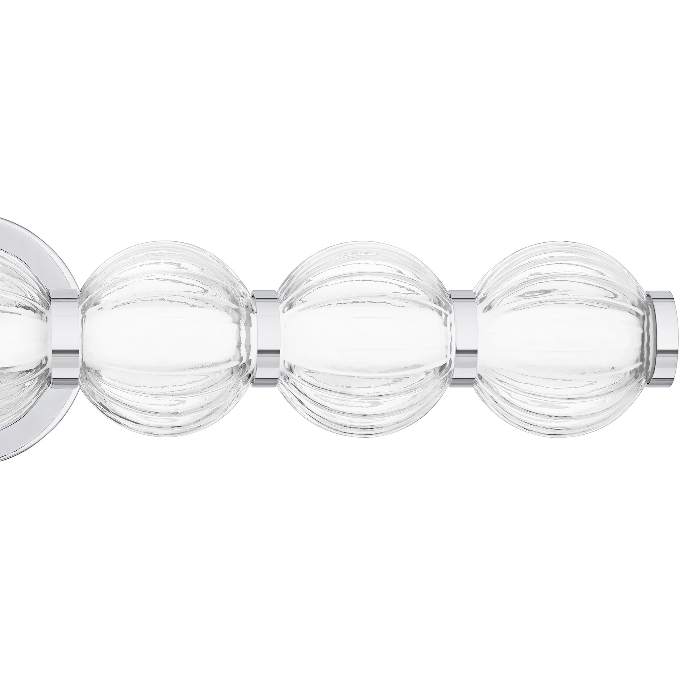 Elway LED 25.25 inch Polished Chrome Bath Light Wall Light, Medium