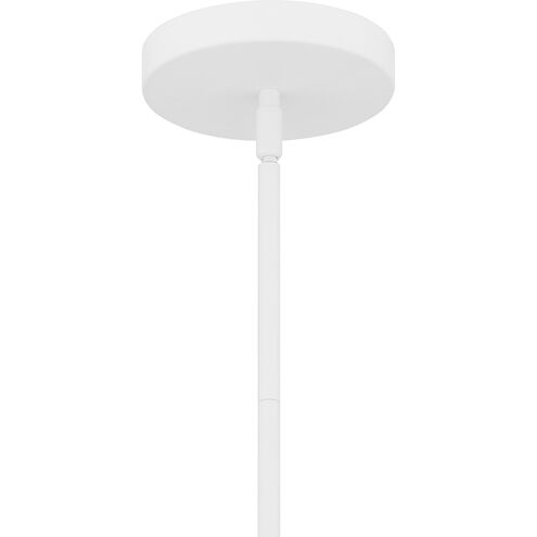 Keagan 1 Light 14 inch Matte White Pendant Ceiling Light