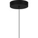 Alys LED 2.5 inch Matte Black Mini Pendant Ceiling Light, Small