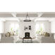 Gloucester 6 Light 28.25 inch Matte Black Chandelier Ceiling Light