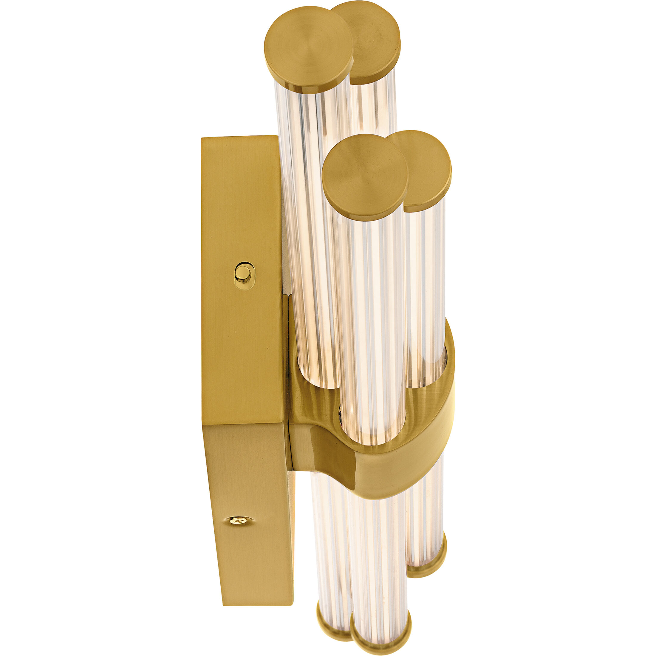 Talbott LED 24 inch Brushed Gold Bath Light Wall Light, Medium