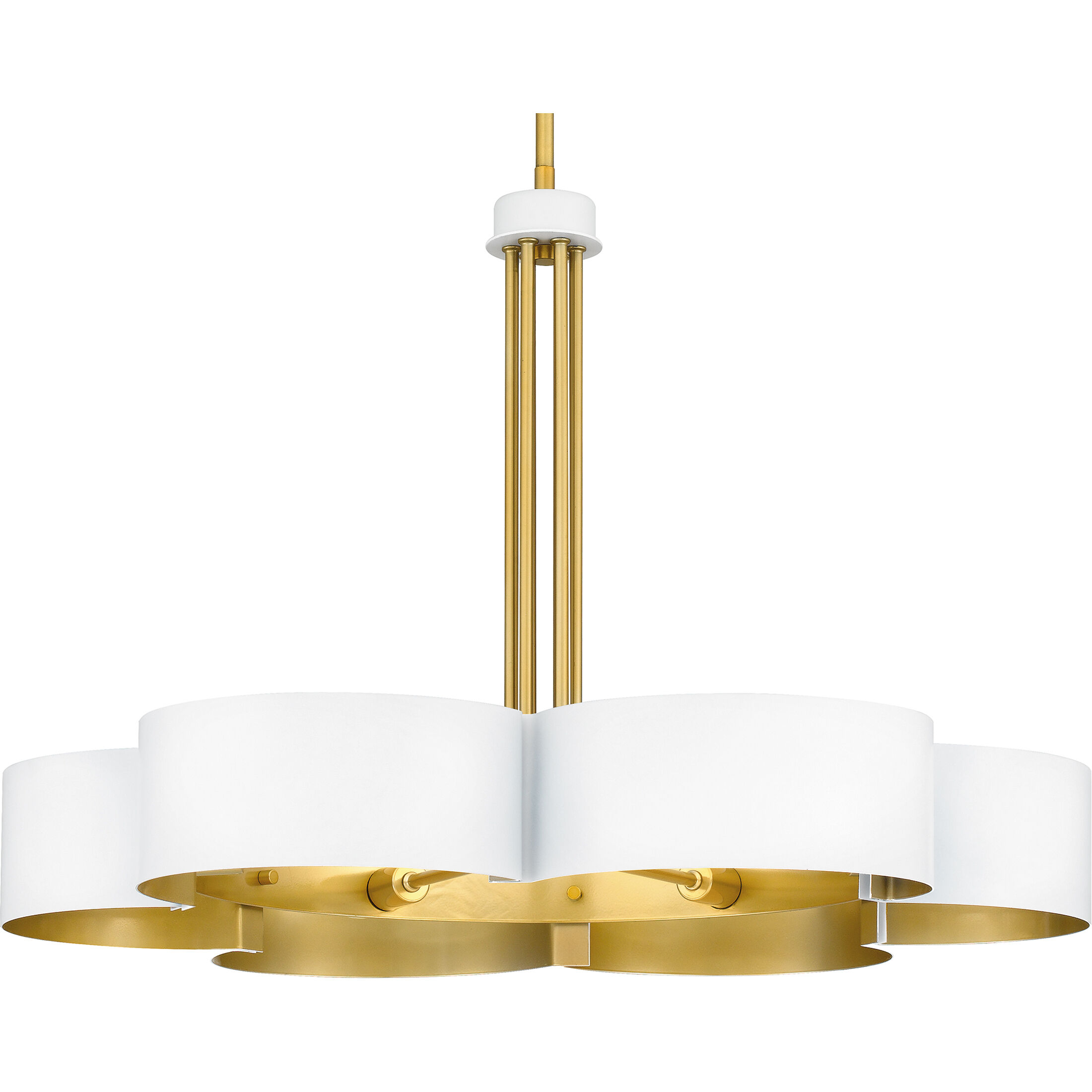 Quoizel BSM5028W Balsam 6 Light 28 inch White Lustre