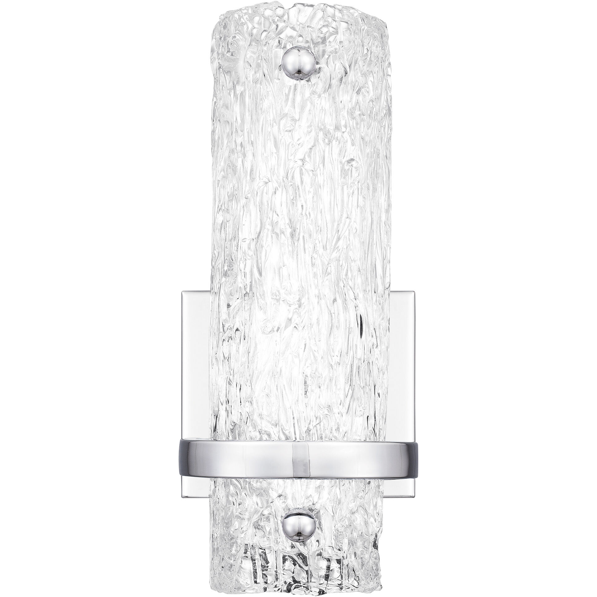 Pell 5 inch Polished Chrome Wall Sconce Wall Light, Small