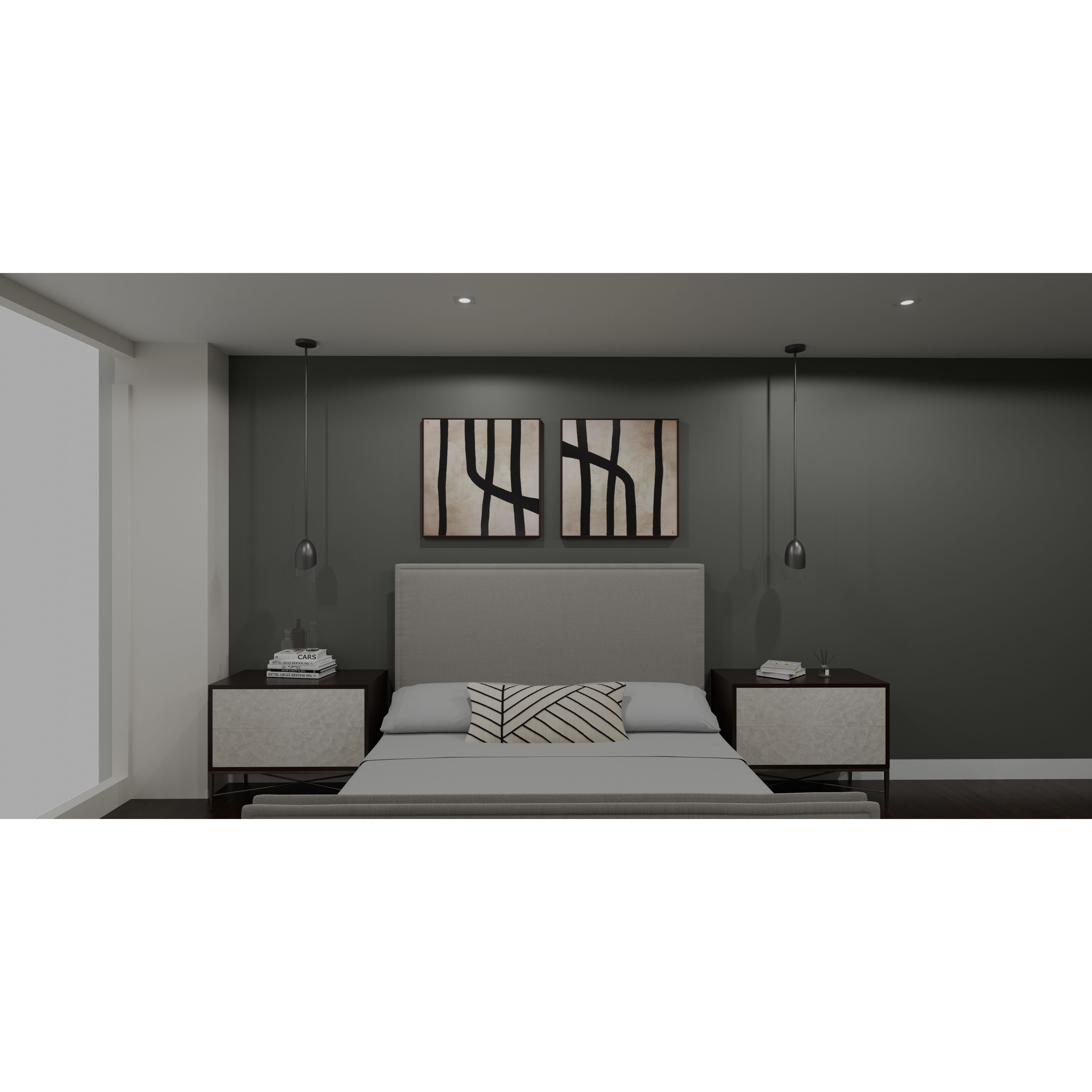 Haynes 1 Light 5 inch Black Chrome Mini Pendant Ceiling Light, Small