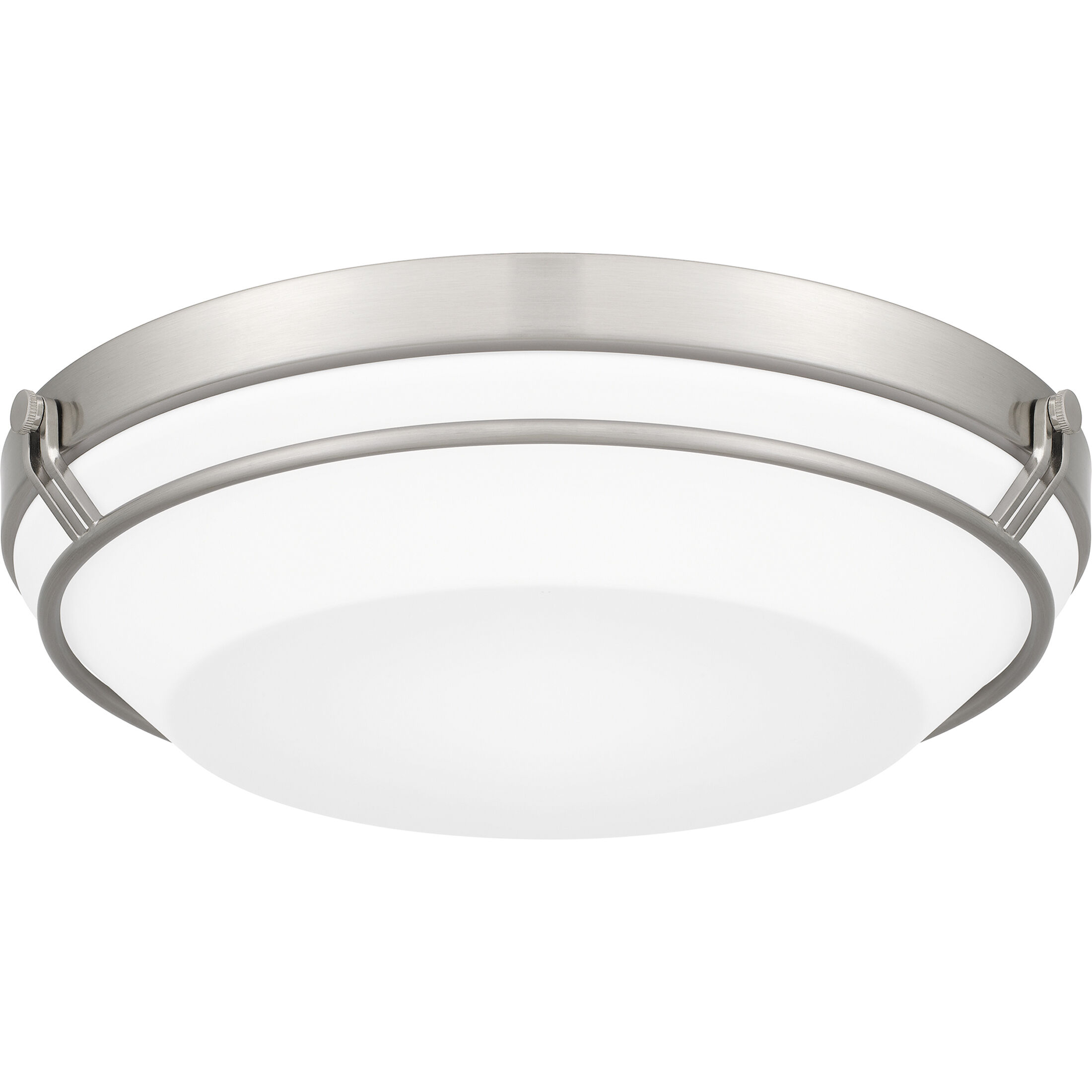 Dunbar 16 inch Brushed Nickel Flush Mount Ceiling Light