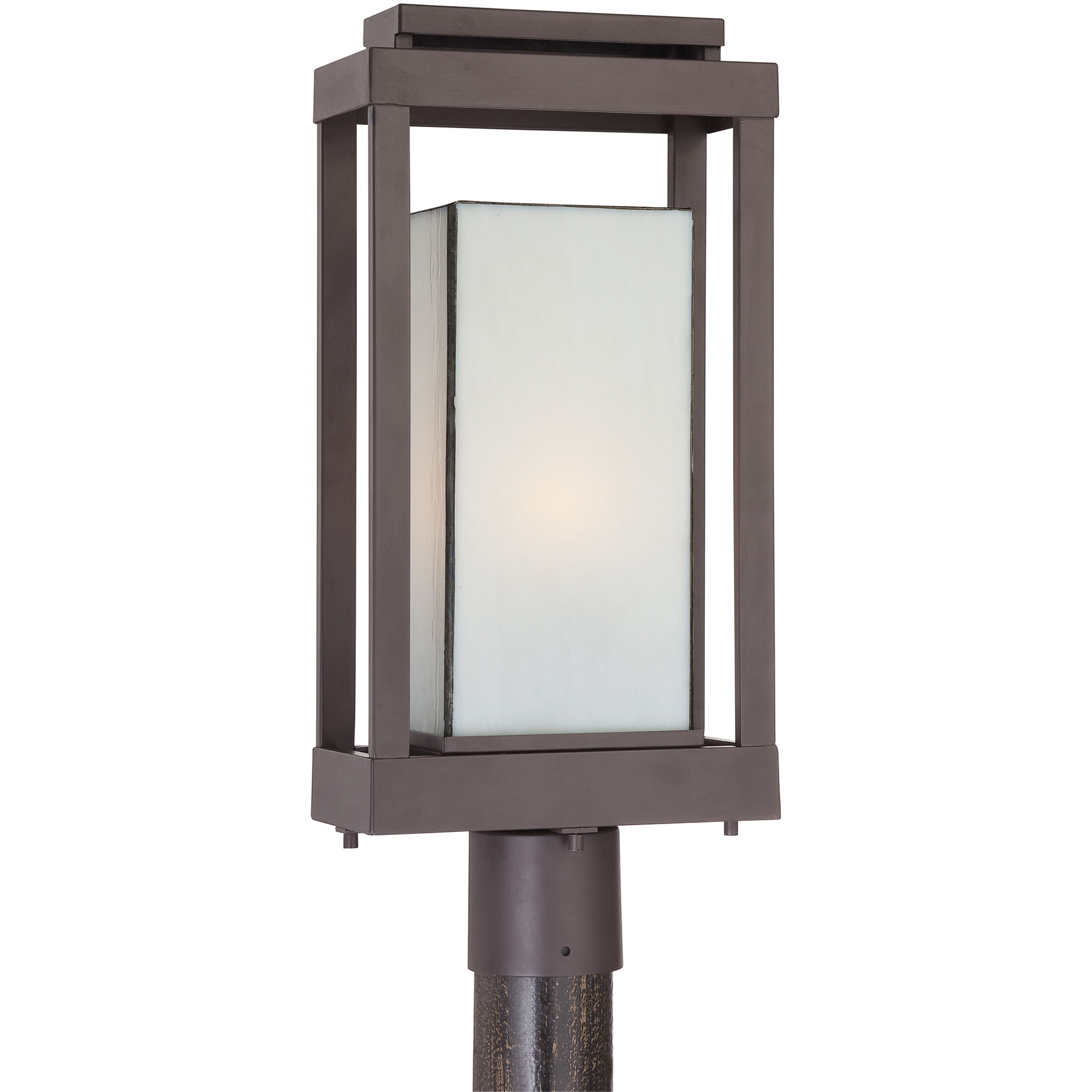 Powell 1 Light 20.5 inch Western Bronze Outdoor Post Lantern