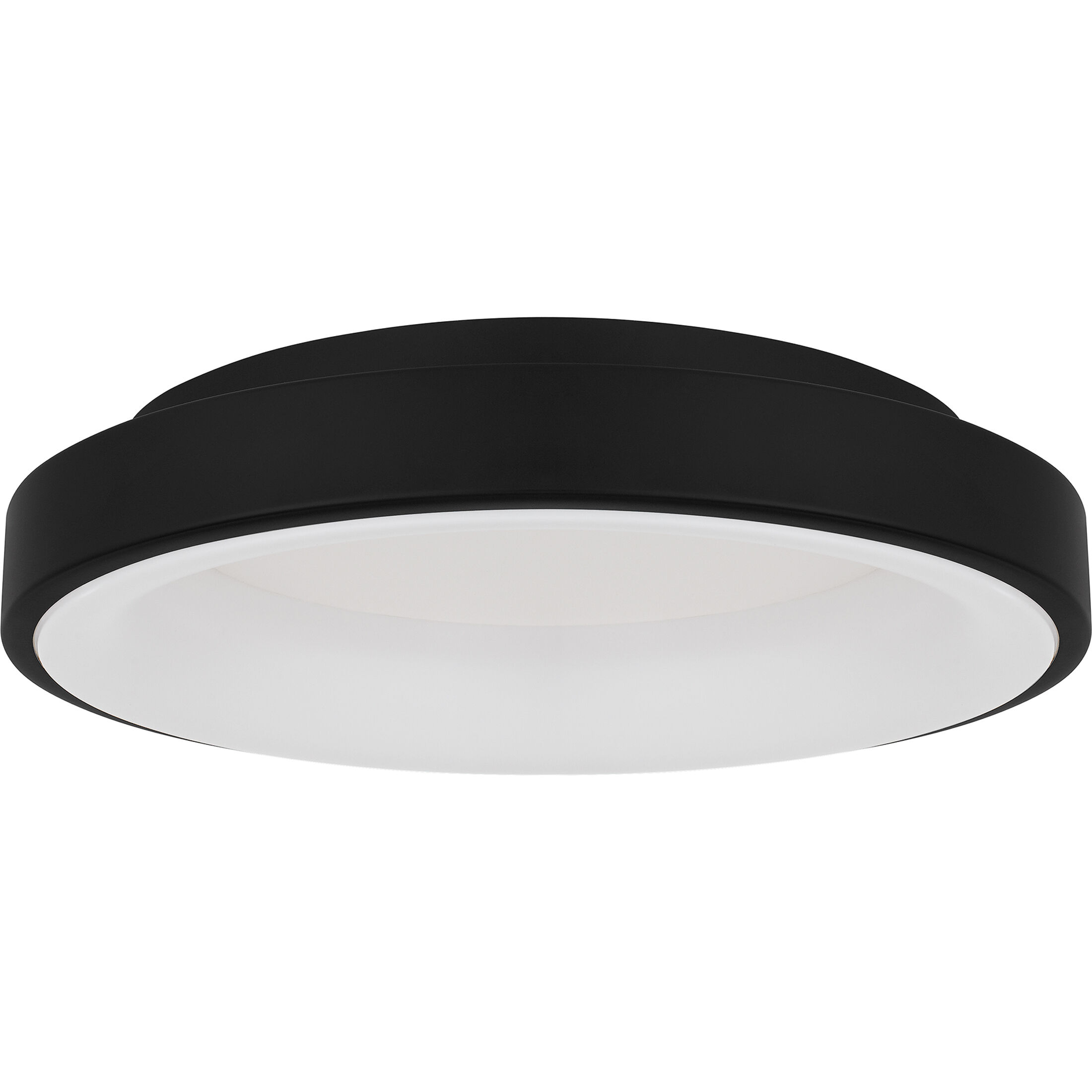 Stanton 13 inch Matte Black Flush Mount Ceiling Light