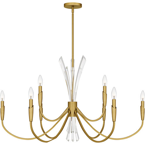 Cecily 9 Light 40 inch Brushed Gold Chandelier Ceiling Light