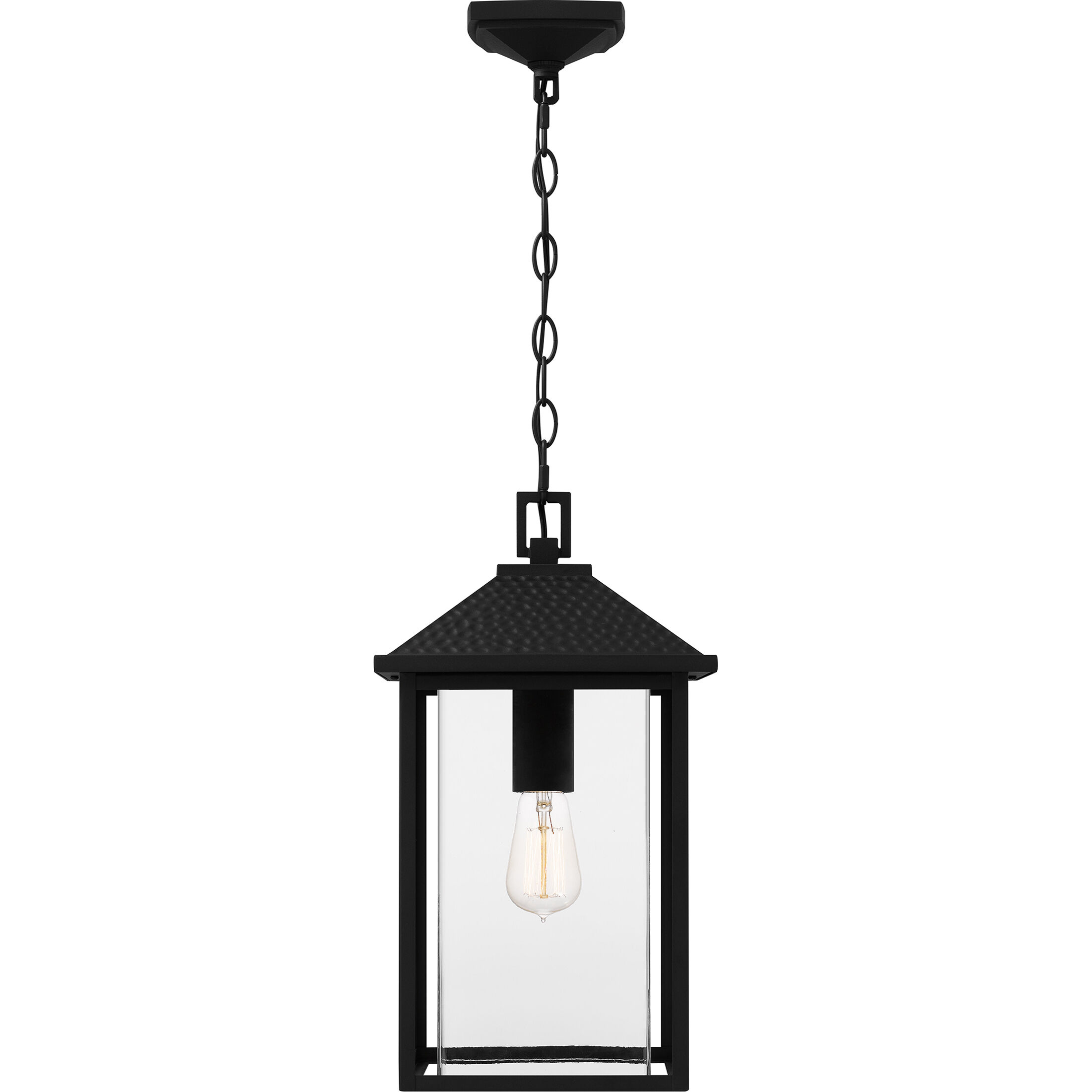 高評価なギフト Quoizel FTC1910EK Fletcher 1 Light 10 inch Earth Black ライト・ランタン