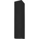 Kyler 23.75 inch Earth Black Outdoor Wall Lantern