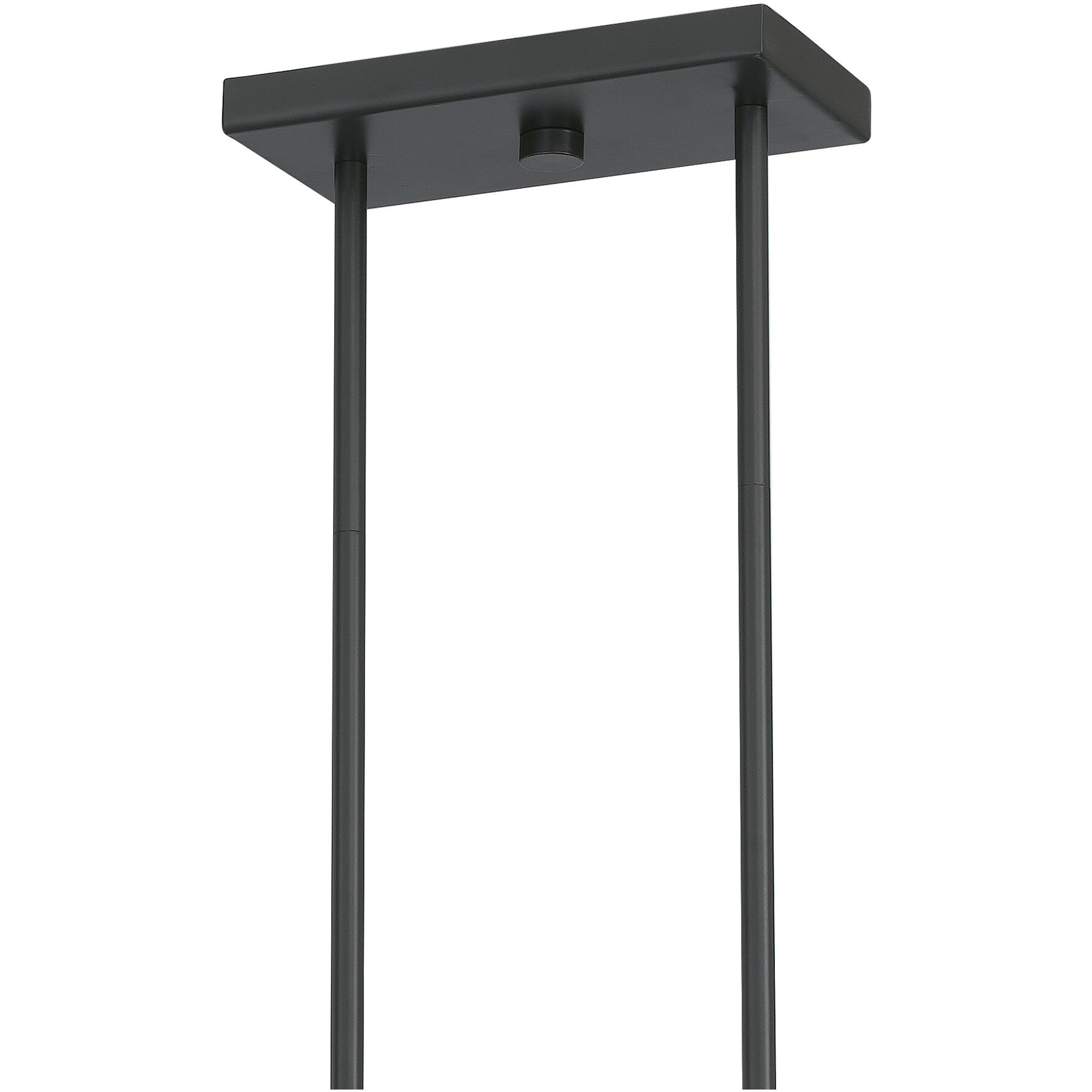 New Harbor 5 Light 38 inch Old Bronze Linear Chandelier Ceiling Light