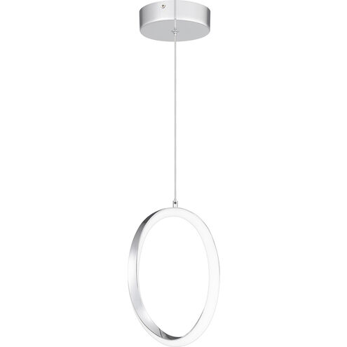 Senna LED 7 inch Polished Chrome Mini Pendant Ceiling Light