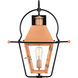 Rue De Royal 1 Light 23 inch Aged Copper Outdoor Wall Lantern