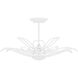 Tallulah 3 Light 22 inch Sand White Semi-Flush Mount Ceiling Light, Extra Large
