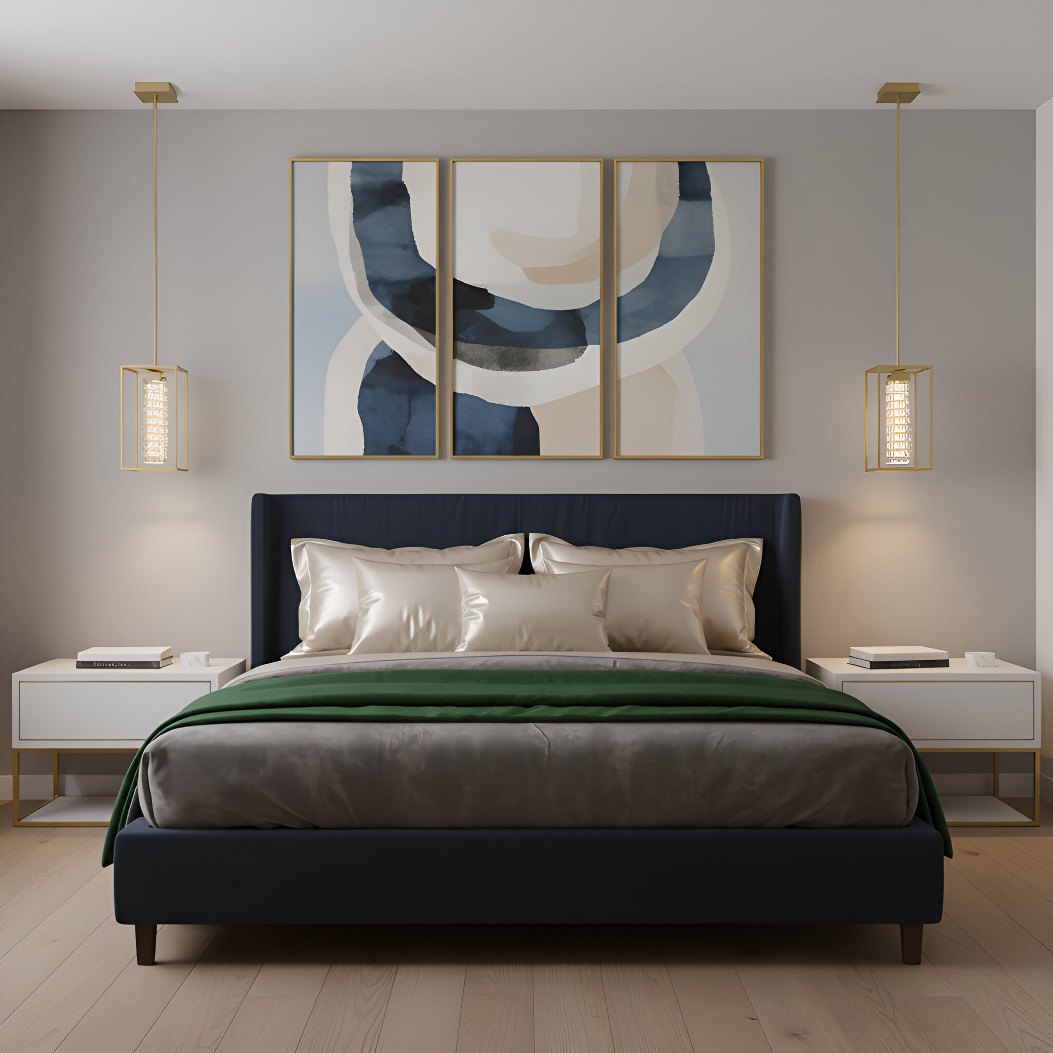 Dazzle LED 8 inch Soft Gold Mini Pendant Ceiling Light