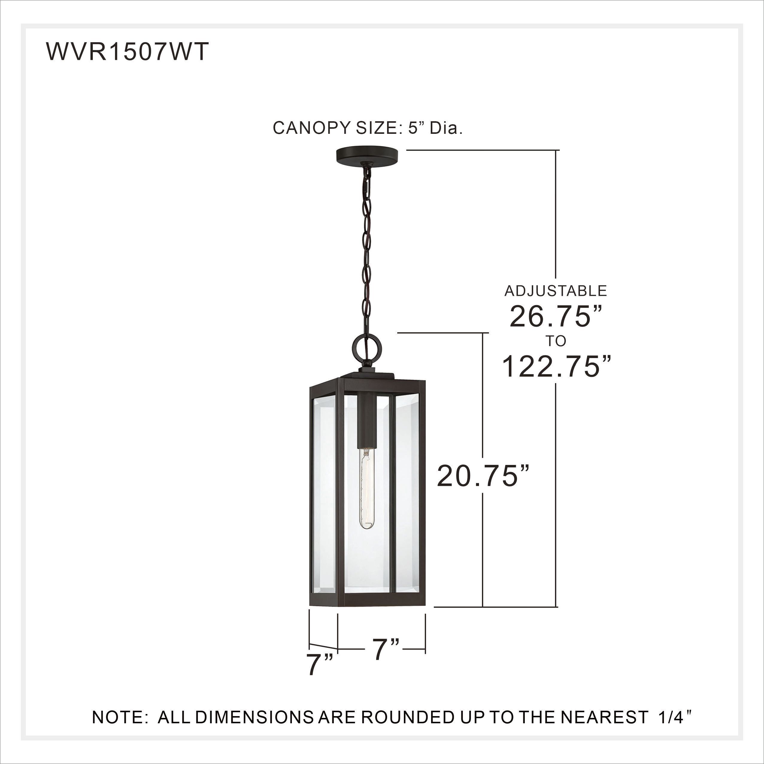 Westover 1 Light 7 inch Western Bronze Mini Pendant Ceiling Light, Small