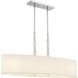 Stone 5 Light 42 inch Polished Chrome Island Light Ceiling Light