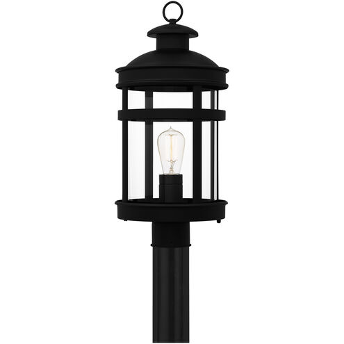 Scout 1 Light 20.5 inch Matte Black Outdoor Post Lantern, Large