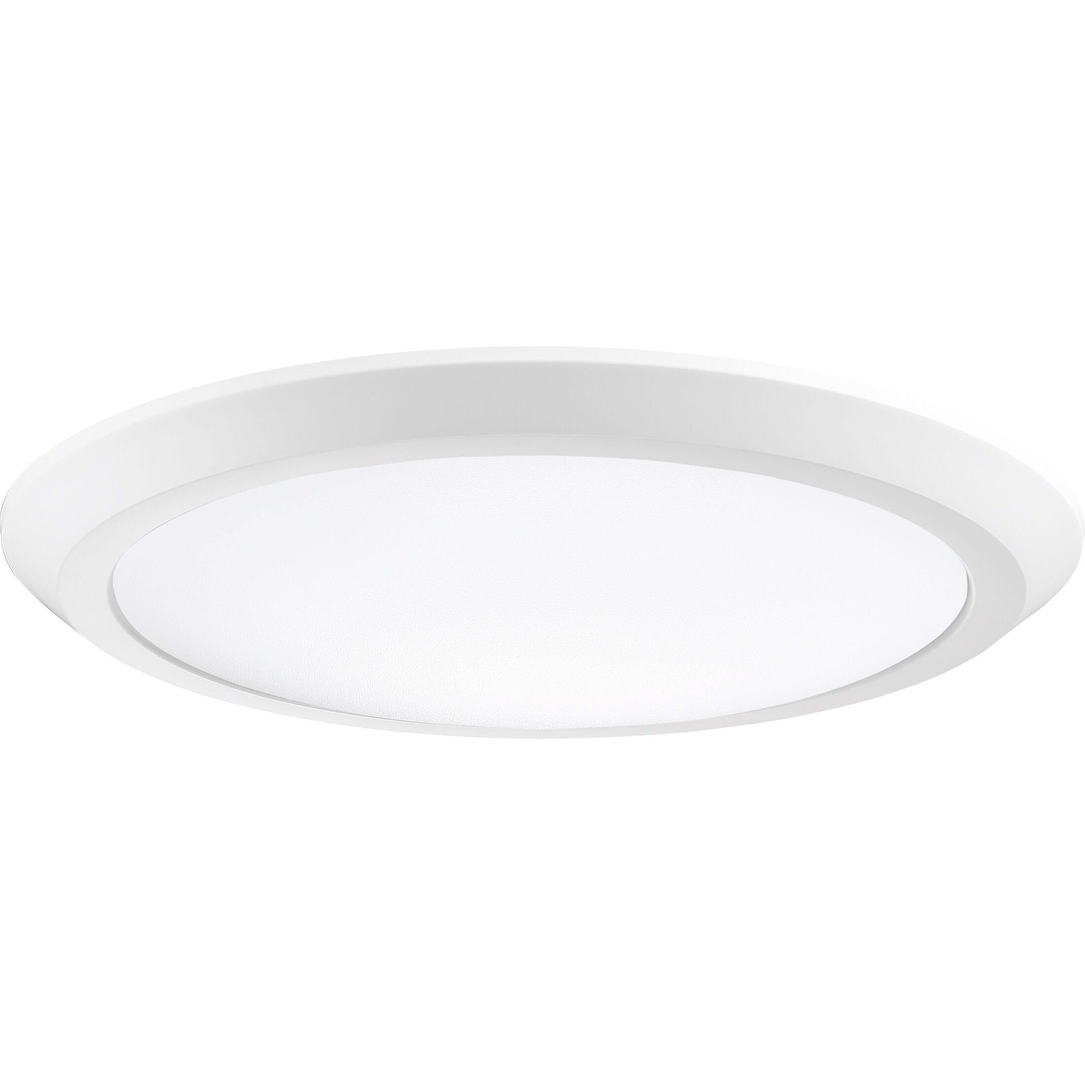 Verge LED 16 inch Fresco Flush Mount Ceiling Light in White Lustre