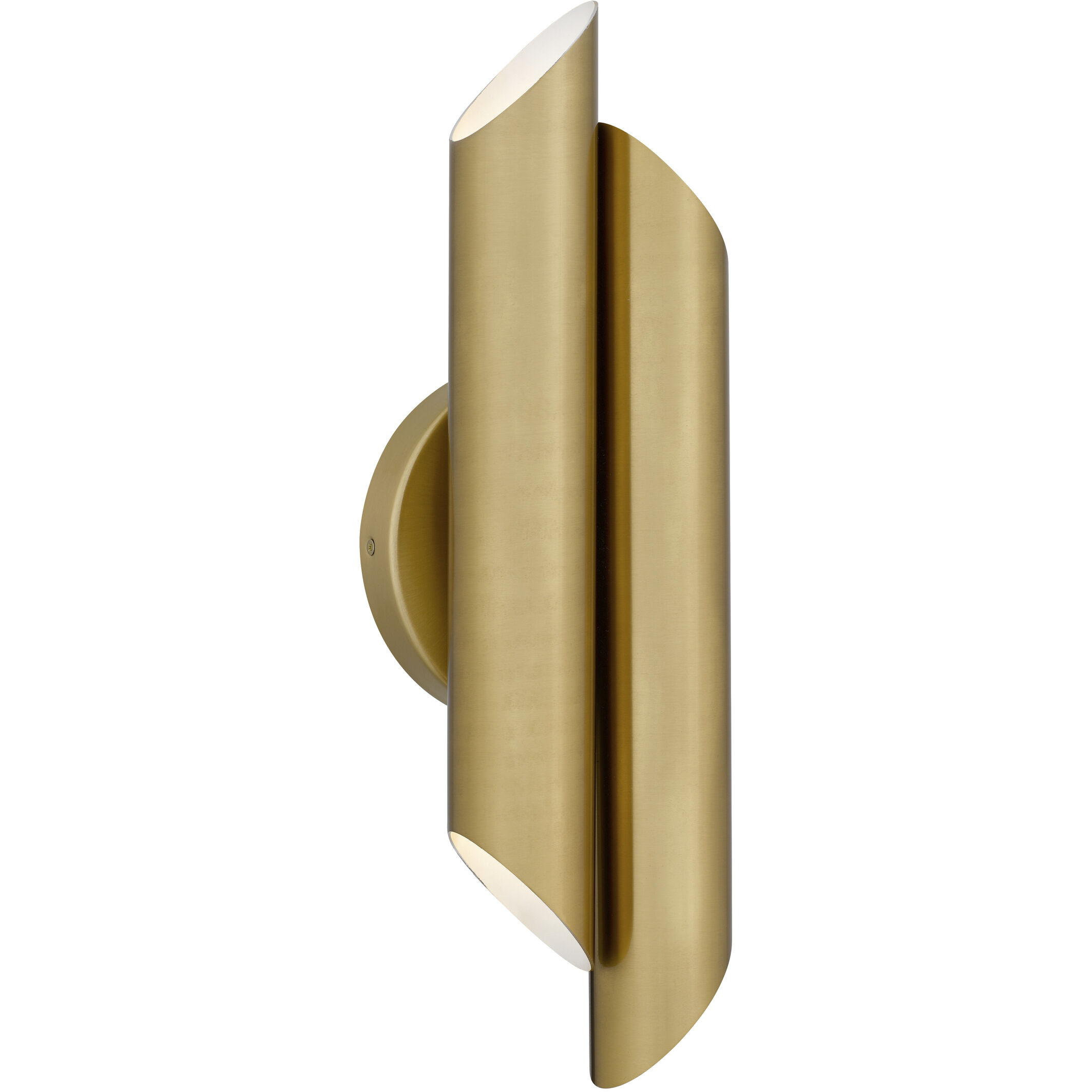 Manelis Wall Sconce Wall Light in Brushed Gold