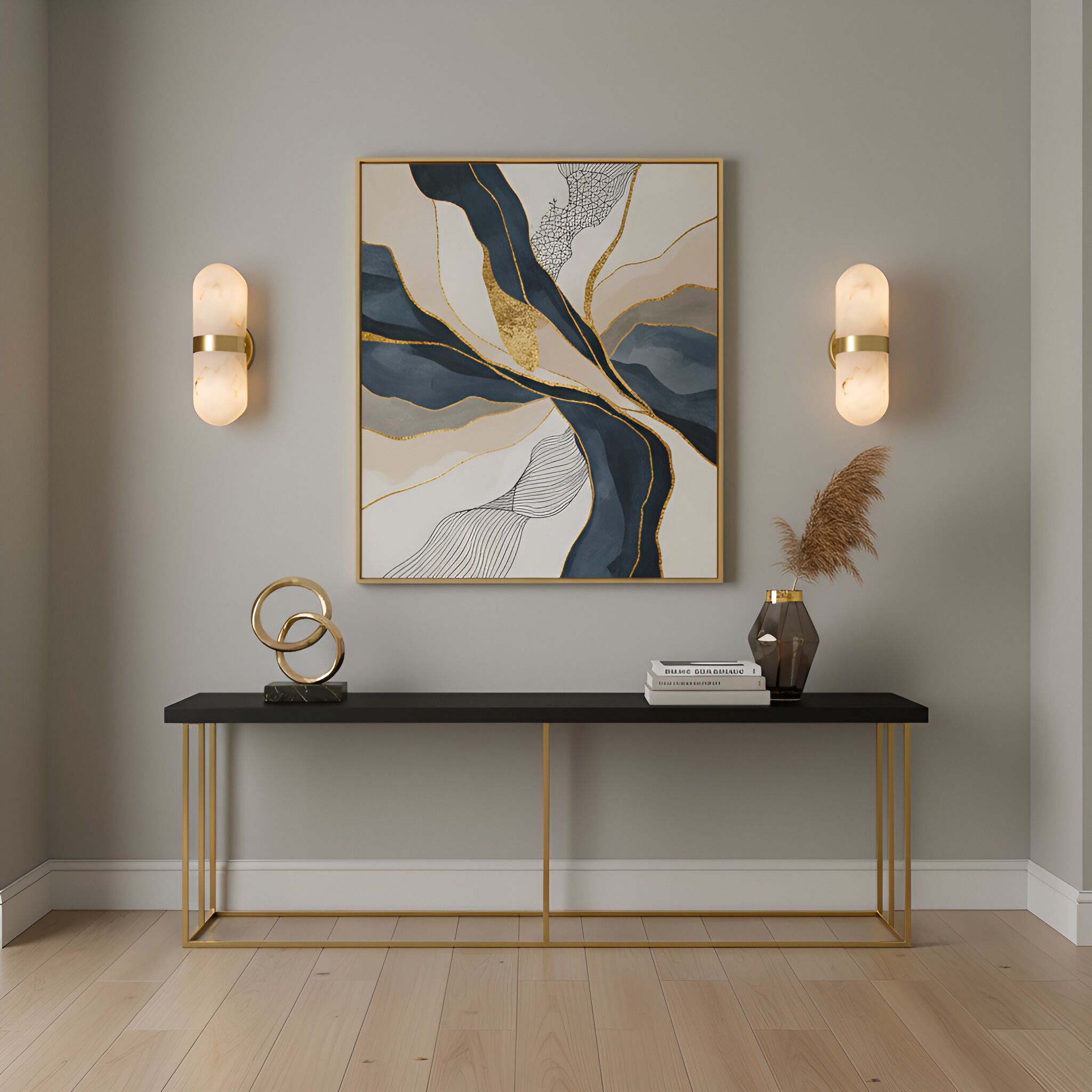 Bree Wall Sconce Wall Light in Brushed Gold