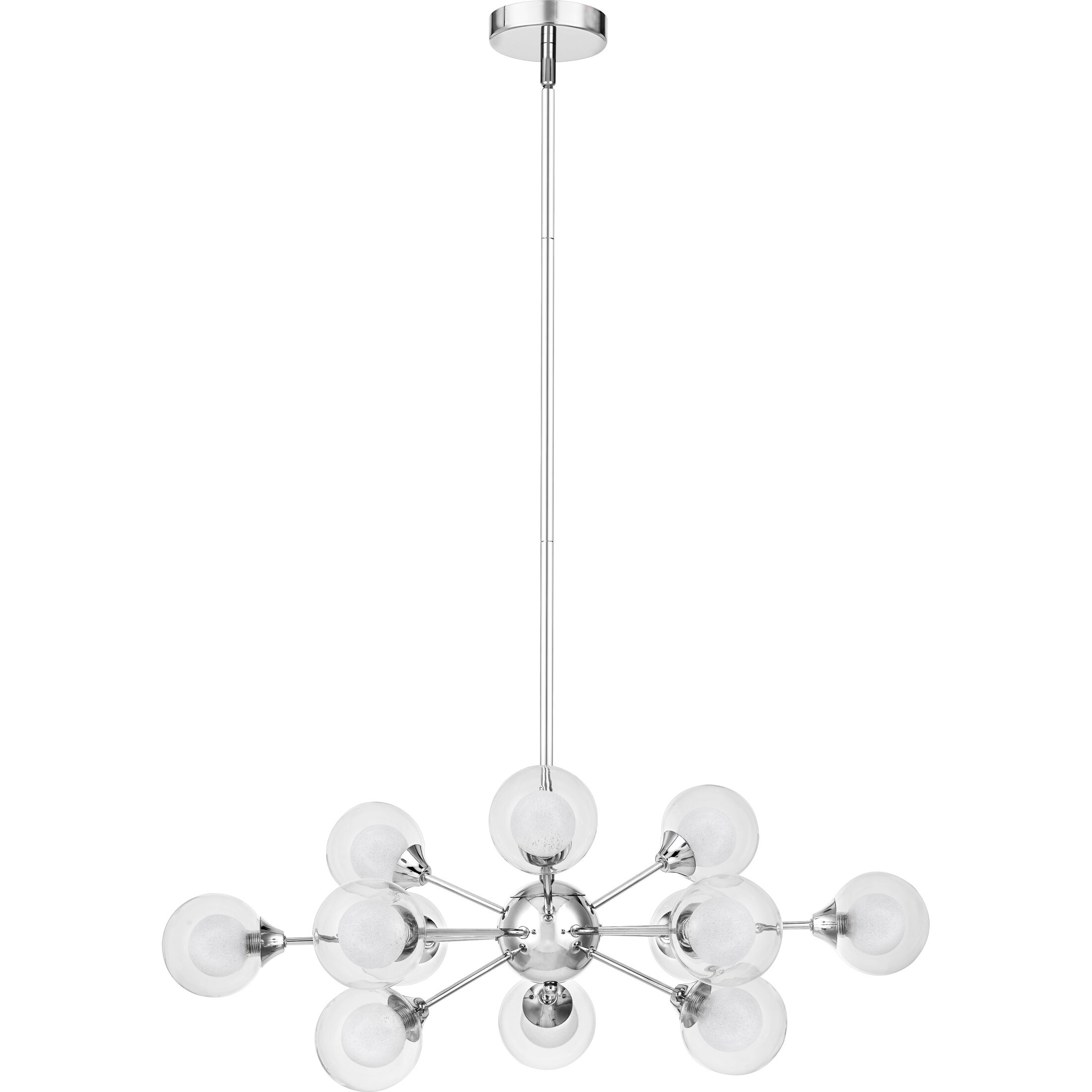 Spellbound 12 Light 29 inch Polished Chrome Chandelier Ceiling Light