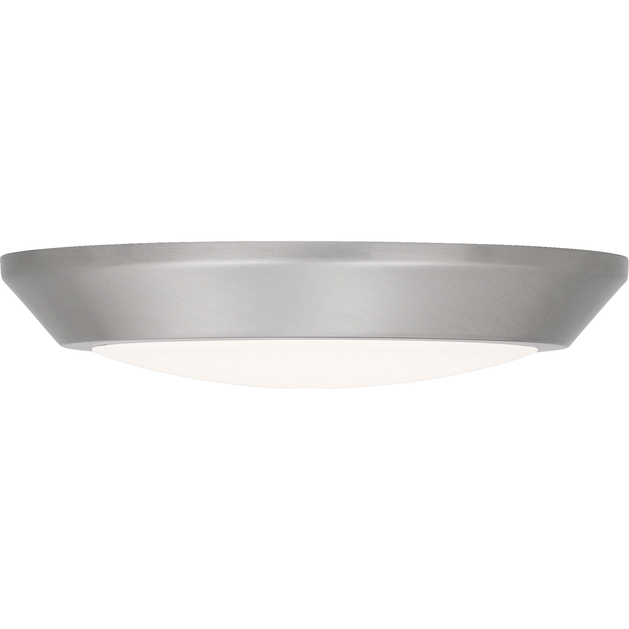 Verge LED 6 inch Brushed Nickel Flush Mount Ceiling Light