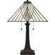Duvane 23.5 inch 75 watt Matte Black Table Lamp Portable Light