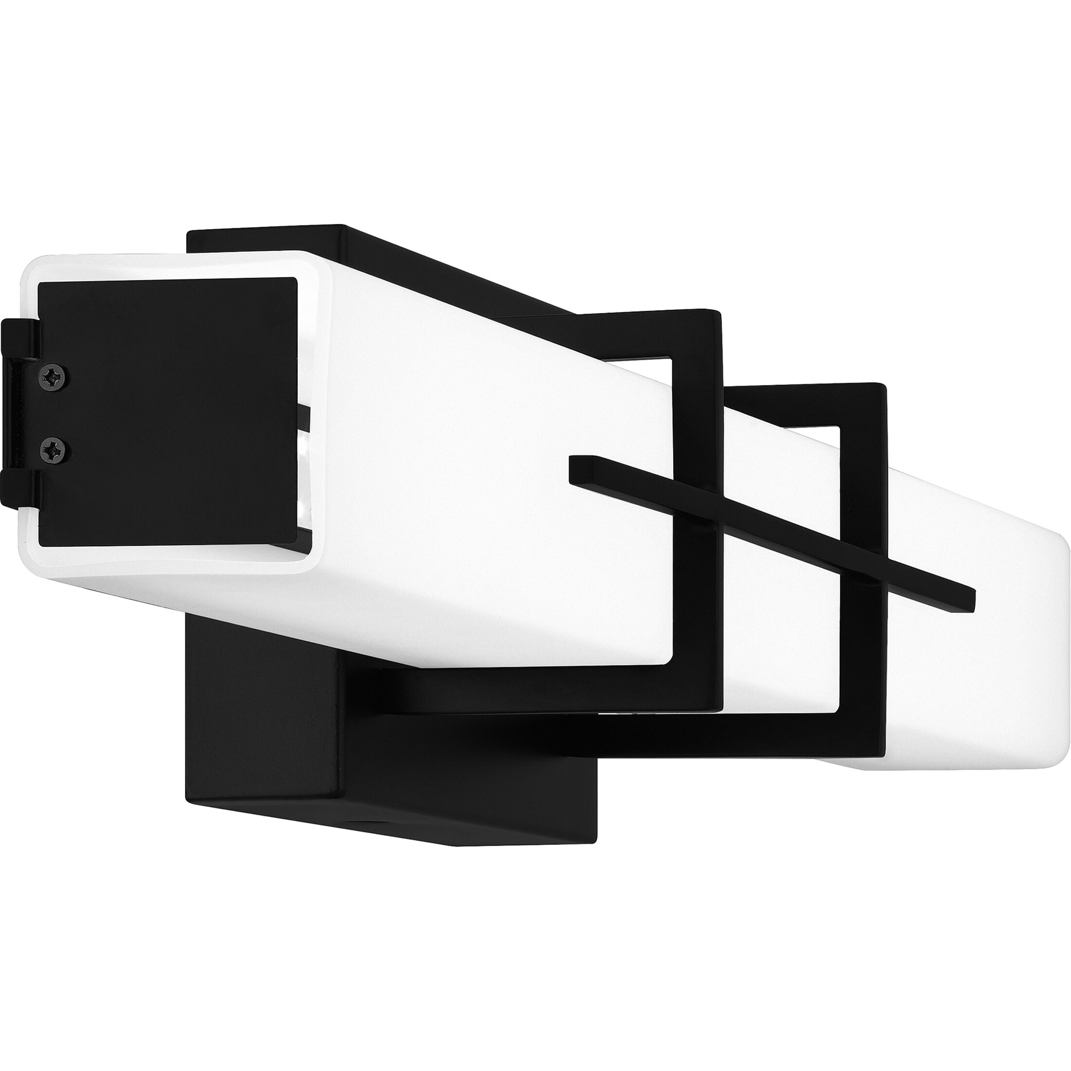 Gemini LED 22.5 inch Matte Black Bath Light Wall Light