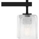 Brenthouse 4 Light 31.5 inch Matte Black Bath Light Wall Light, Extra Large