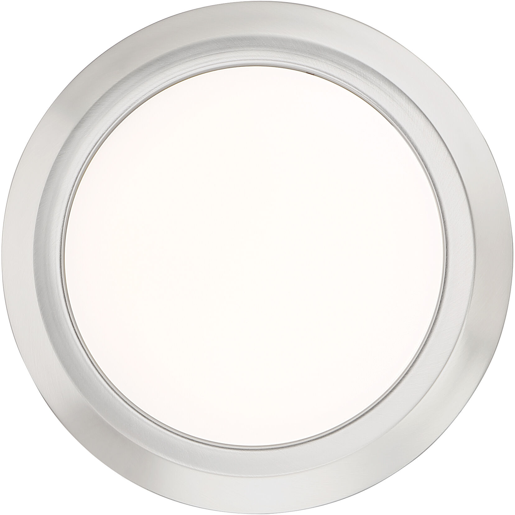 Verge LED 12 inch Brushed Nickel Flush Mount Ceiling Light