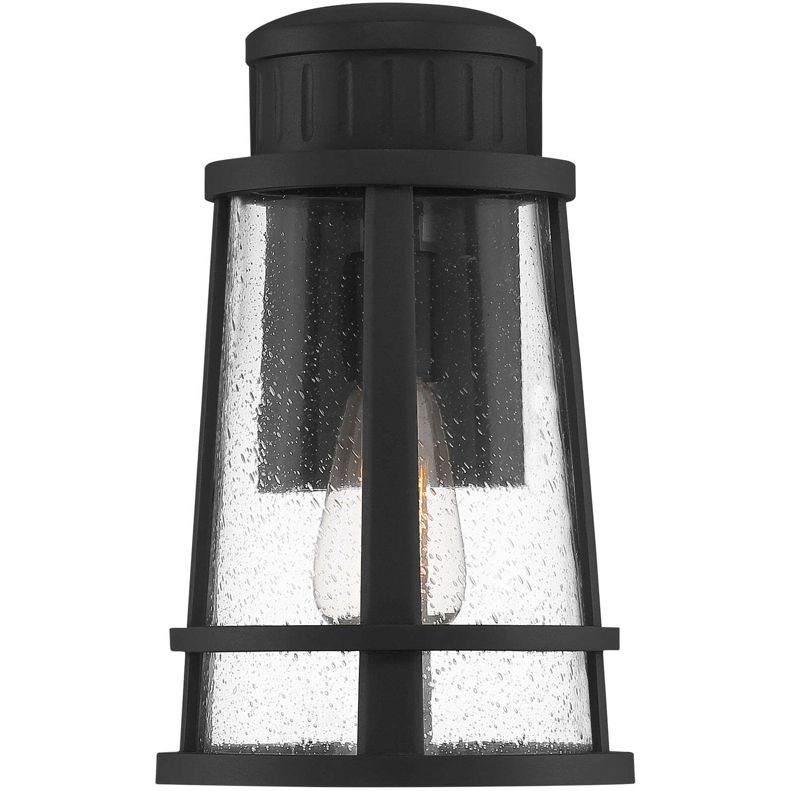 Dunham 1 Light 13 inch Earth Black Outdoor Wall Lantern