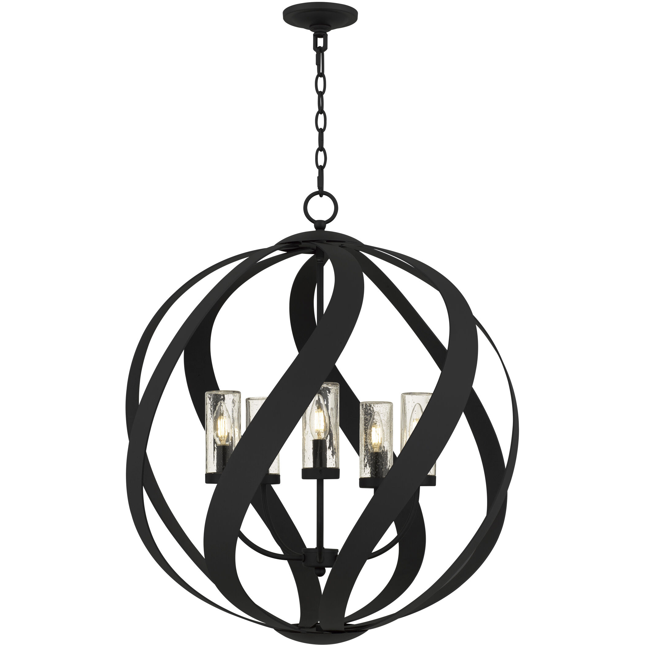 Blacksmith Pendant Ceiling Light in Earth Black