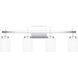 Wilburn LED 31 inch Polished Chrome Bath Light Wall Light