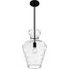 Hollis 1 Light 12 inch Matte Black Pendant Ceiling Light