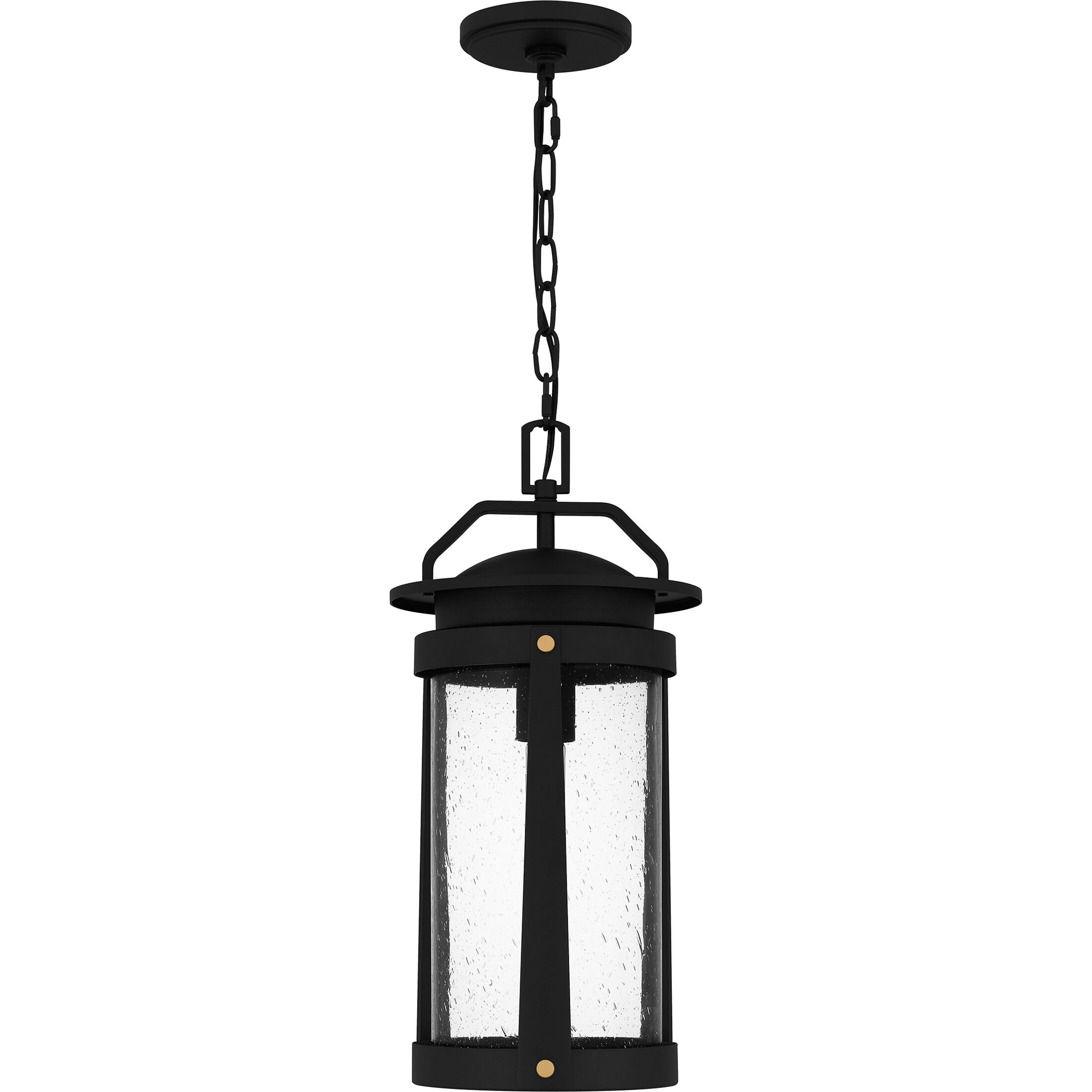 Clifton 1 Light 8.75 inch Earth Black Mini Pendant Ceiling Light, Small